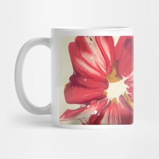 Magenta Floral Mug